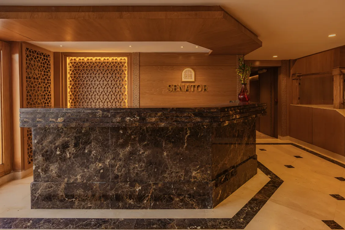 Lobby of the Jaz Elite Senator Nile Cruise Nile cruise